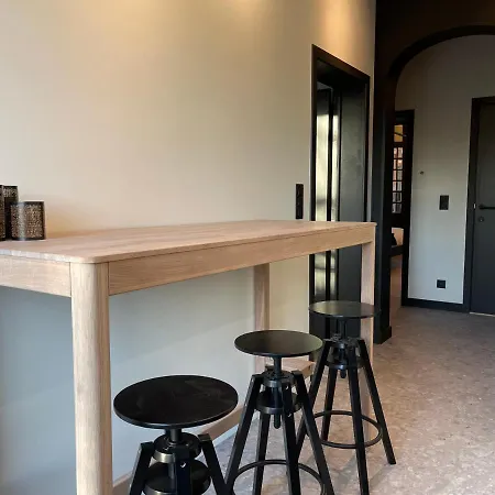 Historic 3 Bedroom Art-nouveau With Airconditioning - Walk To Station Sint-pieters & Close To Centre Apartmán